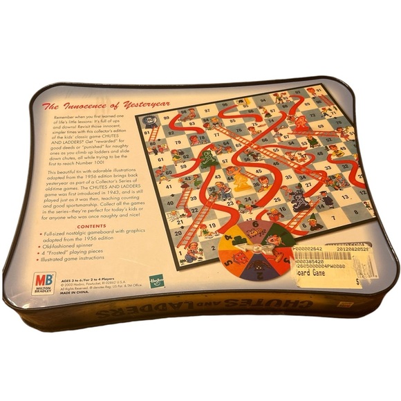 Collector's Series Chutes and Ladders in tin 2003 - Picture 2 of 4